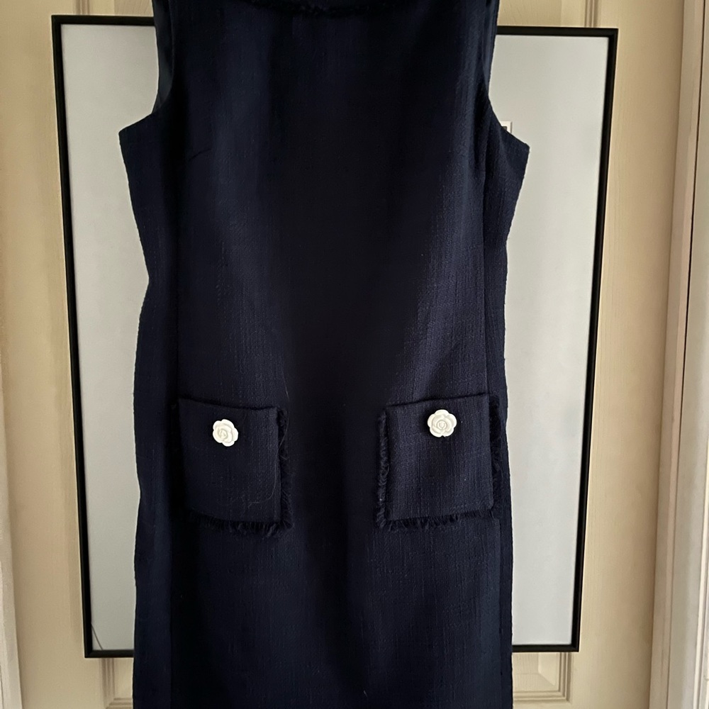 Classic Navy A-Line Dress